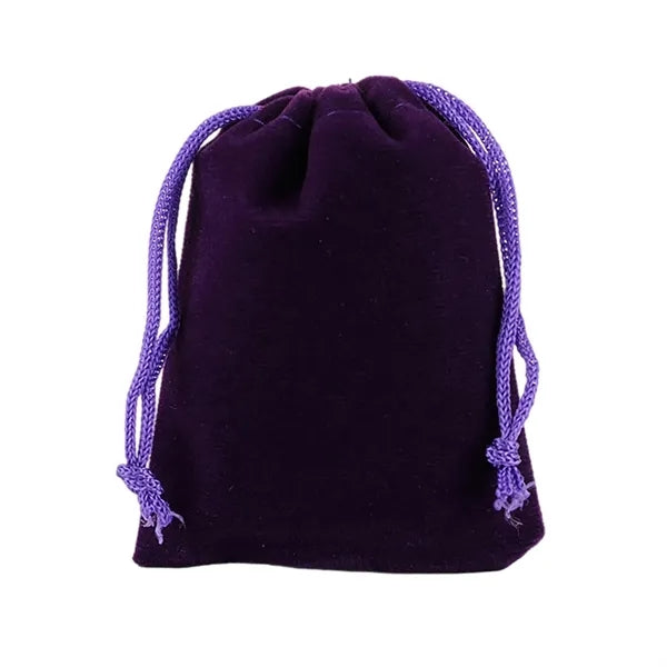 Luxe Flocking Jewelry Pouch