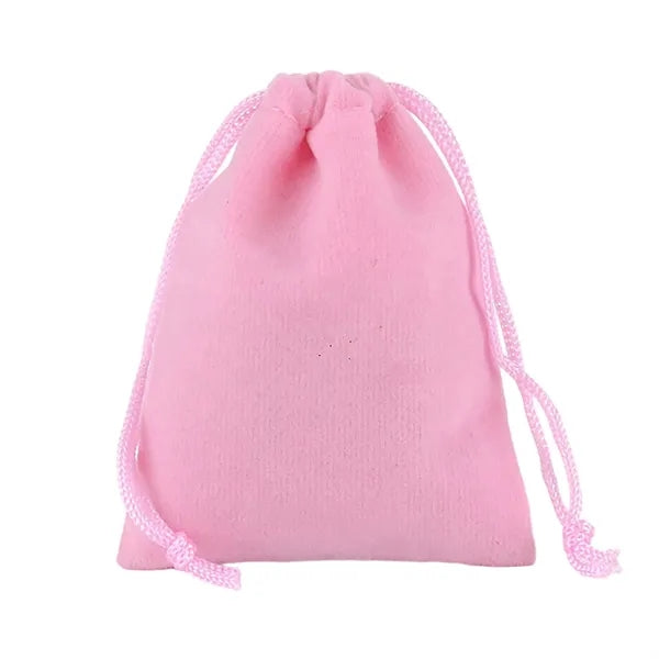 Luxe Flocking Jewelry Pouch