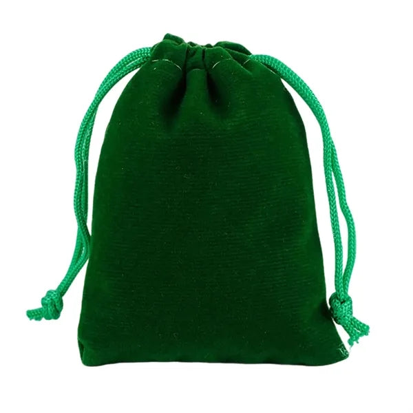 Luxe Flocking Jewelry Pouch