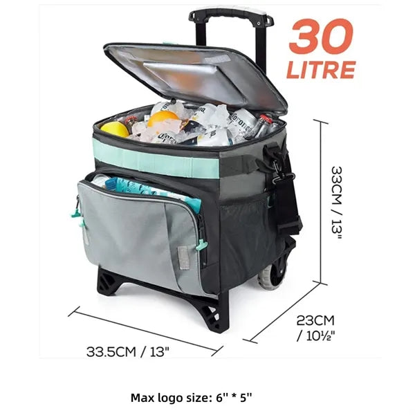 Insulated Soft Rolling Cooler