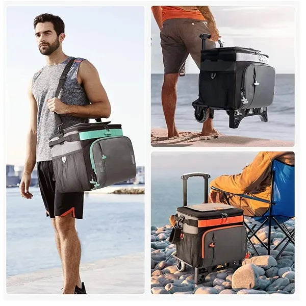 Insulated Soft Rolling Cooler