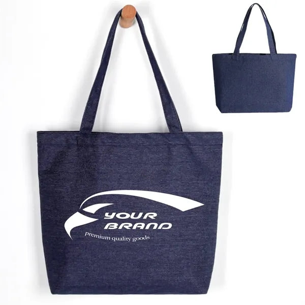 Eco Friendly Denim Tote Bag For Shopping And Daily Use