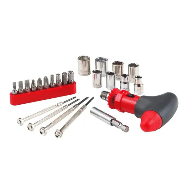 Portable Electric Screwdriver Tool Kit With Flashlight