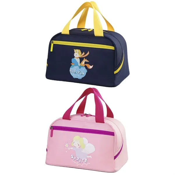 Portable Insulated Bag Lunch Box for Primary School Students