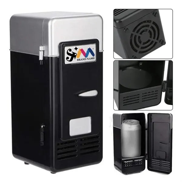 Portable Travel Camping USB Mini Fridge And Heater