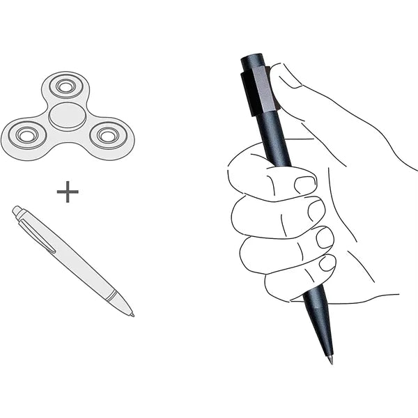 Aluminum Alloy Fidget Spinner Pen