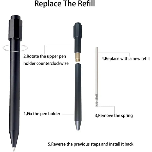 Aluminum Alloy Fidget Spinner Pen