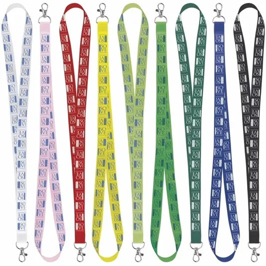 0.78"Transfer Printed Polyester Lanyard