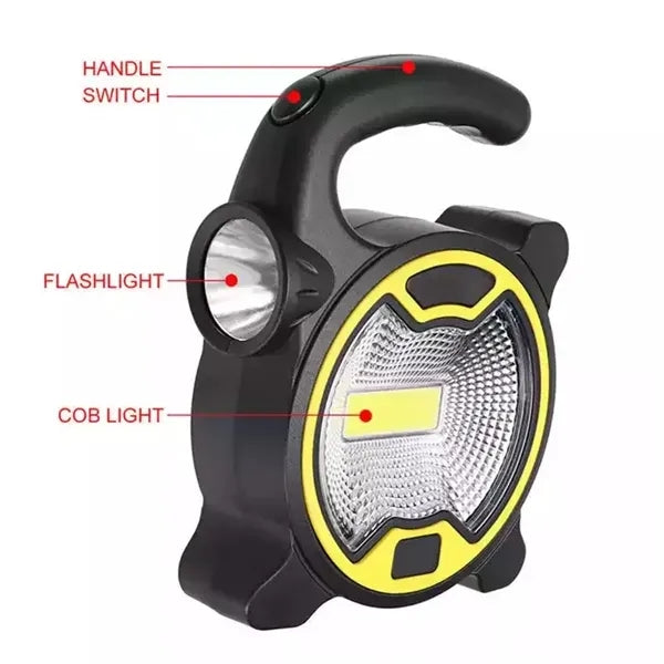 2-In-1 COB Carry Led Light