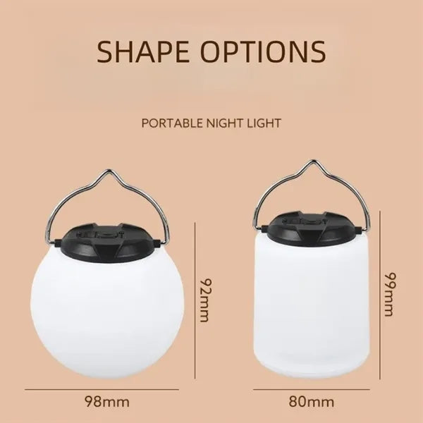 USB Rechargeable Camping Light - 2600mah Tent Lantern For In