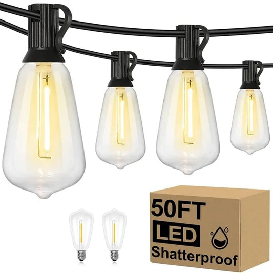 Outdoor LED Patio String Lights