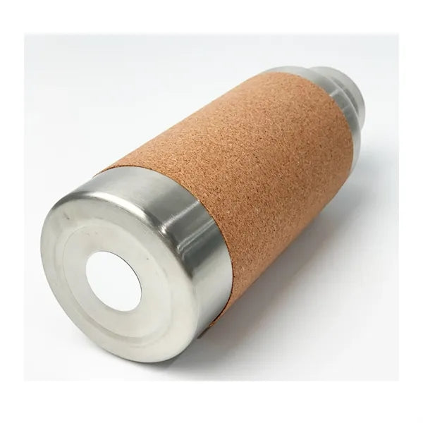 17 oz Stainless Steel Water Bottle with Cork Vacuum Flasks
