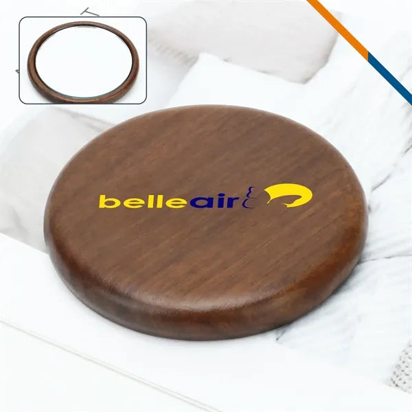 Faiyo Mini Red Sandalwood Makeup Mirror