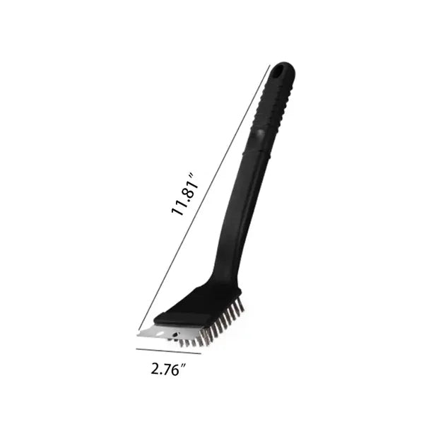 Outdoor barbecue cleaning brush
