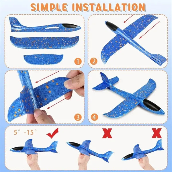 Foam Airplanes Toys for Kids