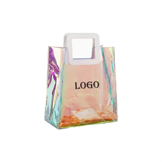 Clear Laser Shopping Bag