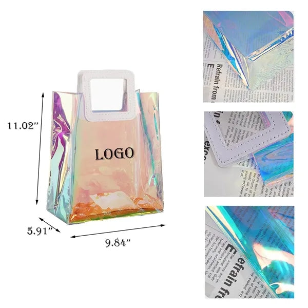 Clear Laser Shopping Bag