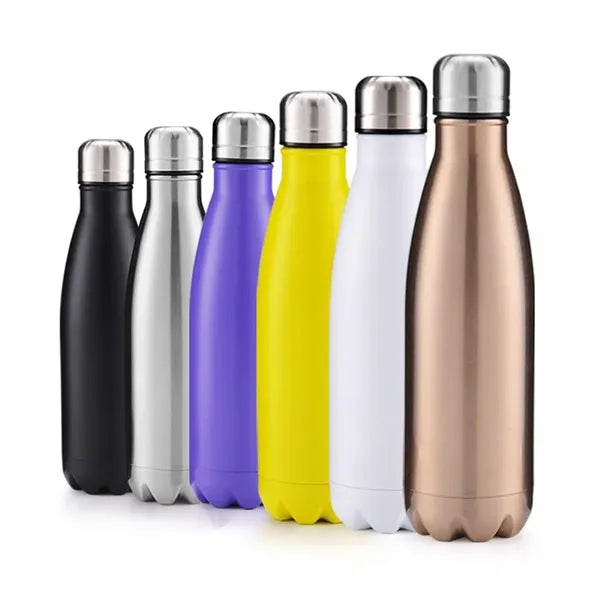 16 Oz. Retro Cola Design Bottle Tumbler