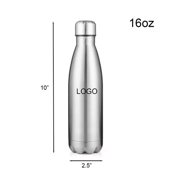 16 Oz. Retro Cola Design Bottle Tumbler