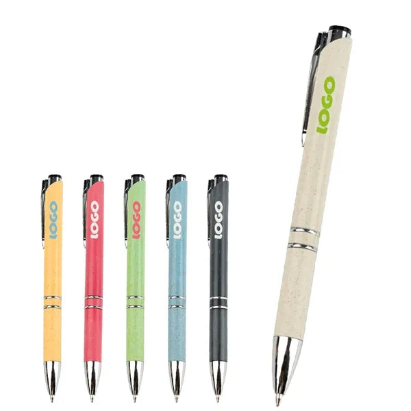 Degradable Push Type Eco Friendly Ballpoint Pen