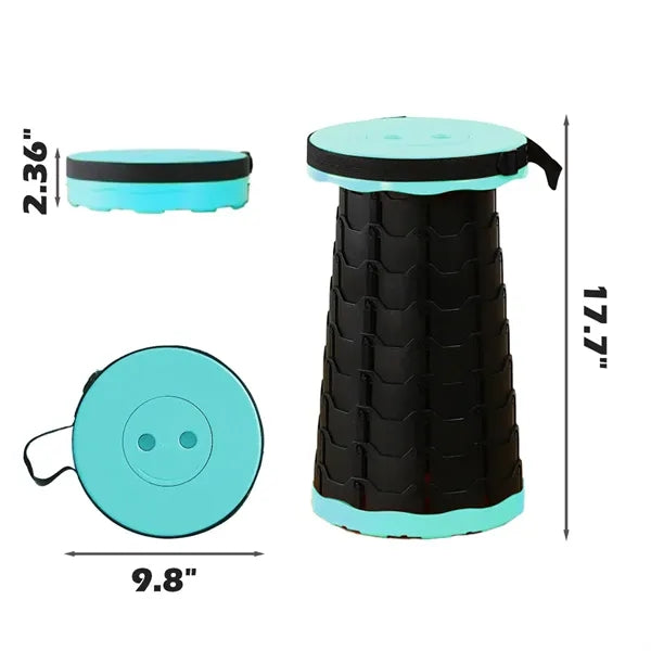 PP Retractable Portable Folding Stool