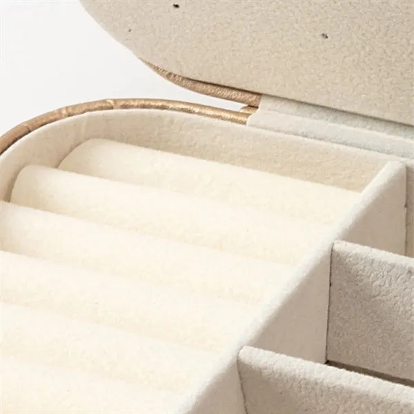 Stylish PU Leather Jewelry Box for Organizing Accessories
