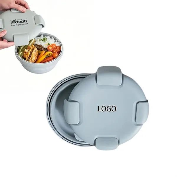 High-Quality Portable Retractable Silicone Folding Lunch Box