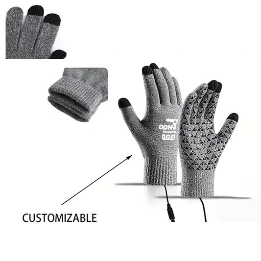 High-Quality USB-Heated Cycling Gloves for Cold Weather