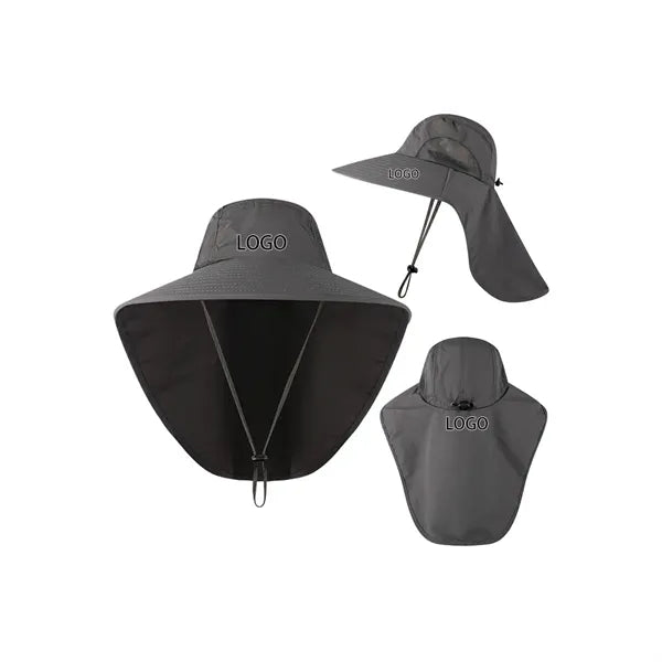 Brand New Wide-brim Outdoor Sun Hat with Neck Protection