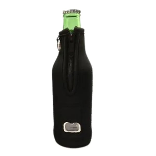 Zippered Cooler Cover W/ Bottle Opener