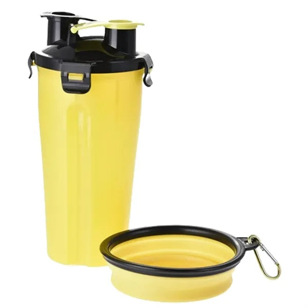Pet Water Cup And Folding Bowl Set
