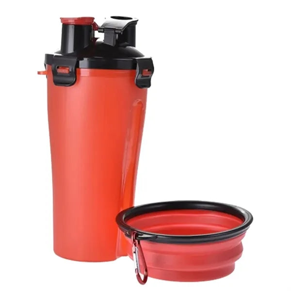 Pet Water Cup And Folding Bowl Set