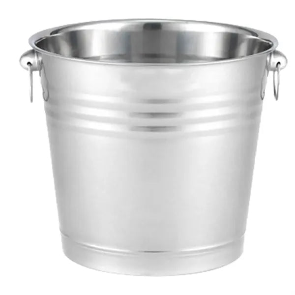 Stainless Steel Two-Ear Ice Bucket