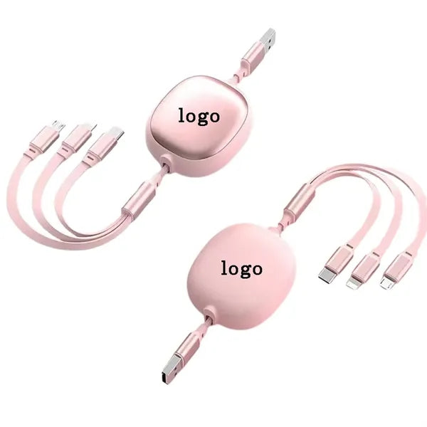 3-in-1 Retractable Charging Cable