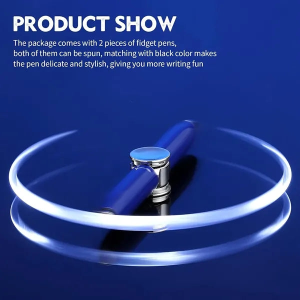 Multi Functional Fidget Spinner Pen With LED Light