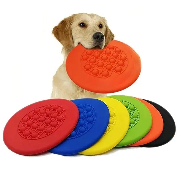Silicone Flying Disc Pet Trainer