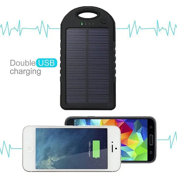 Solar Power Bank Camping Light