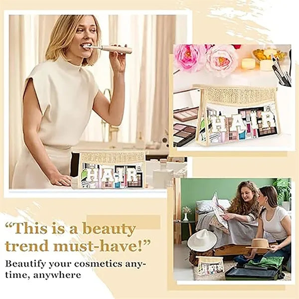 Summer Clear Makeup Transparent Toiletry Bag