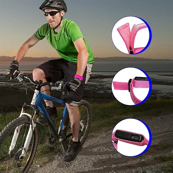 Rechargeable Luminous High Visibility Safety Wristband