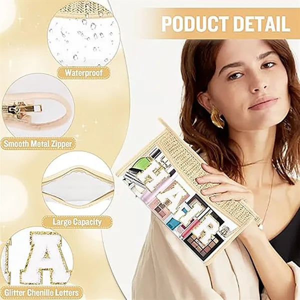 Summer Clear Makeup Transparent Toiletry Bag