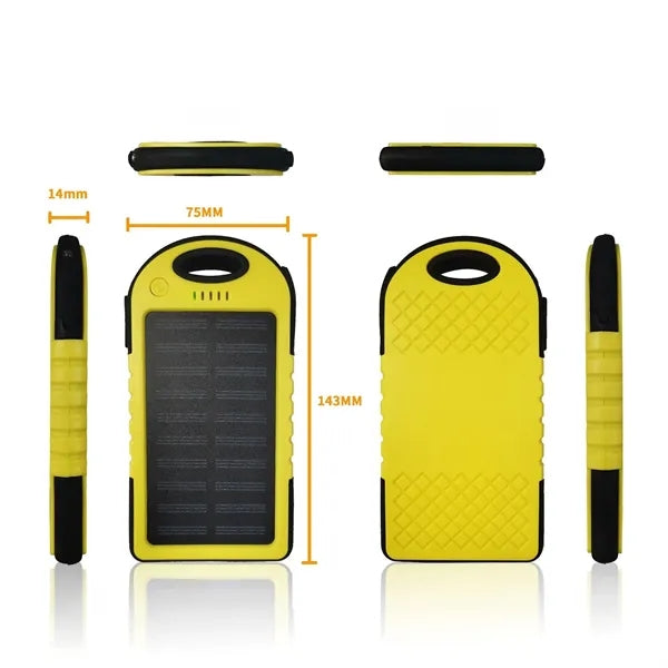 Solar Power Bank Camping Light