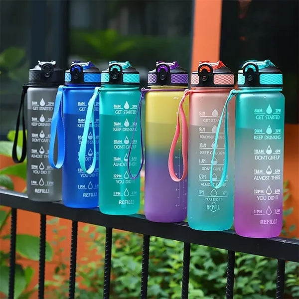 Outdoor Sports Water Bottle Hand Strap Cup Set