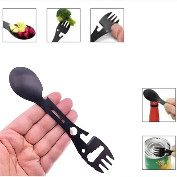 10 in 1 Outdoor Multifunctional Fork Spoon