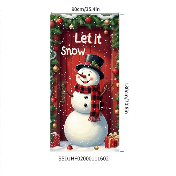 71" x 35" Double-sided Custom Holiday Flag