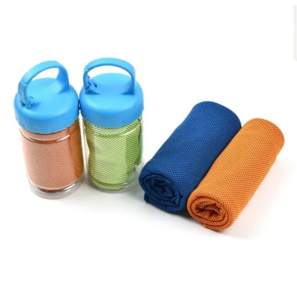 Bottle Packing Sports Cooling Towel