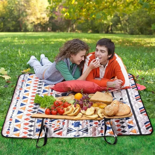 Waterproof Foldable Beach Blanket and Tote Bag