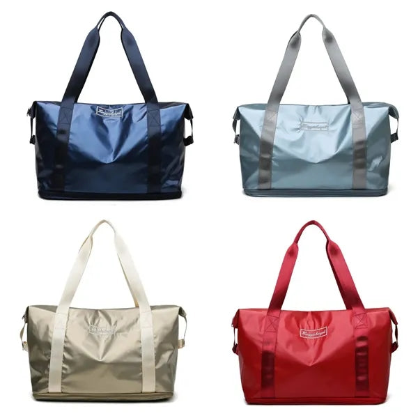 Travel Tote Bags Weekender Duffel with Trolley Sleeve Expand