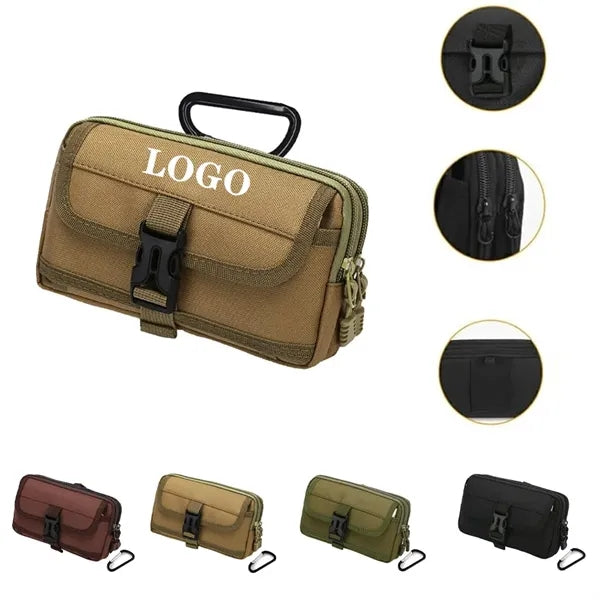 Outdoor wear-resistant waist bag