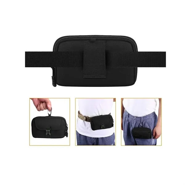 Outdoor wear-resistant waist bag