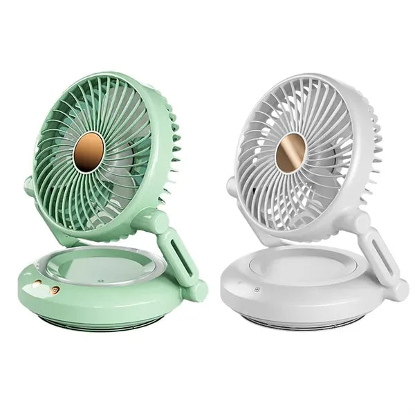 Outdoor Camping Desktop USB Desk Folding Fan